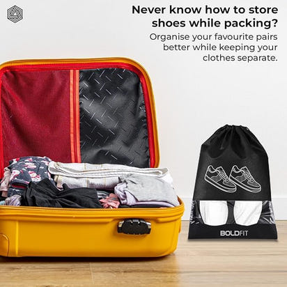 Premium Travel Shoe Organizer Bags™